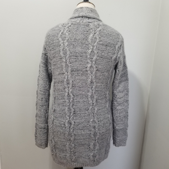 Cynthia Rowley Alpaca Wool Blend Cardigan Sweater - Picture 5 of 8
